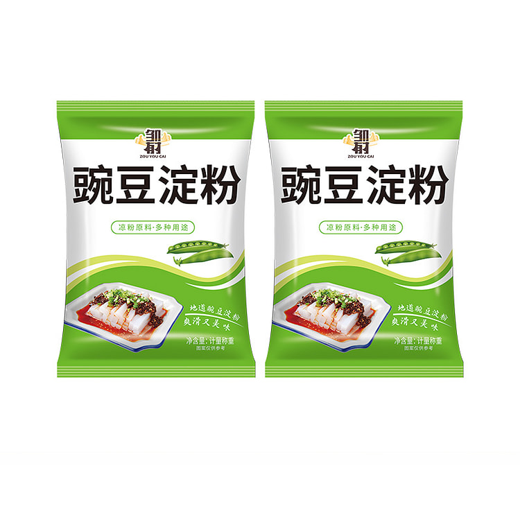 邹有才豌豆粉凉粉专用粉豌豆淀粉80g*2袋