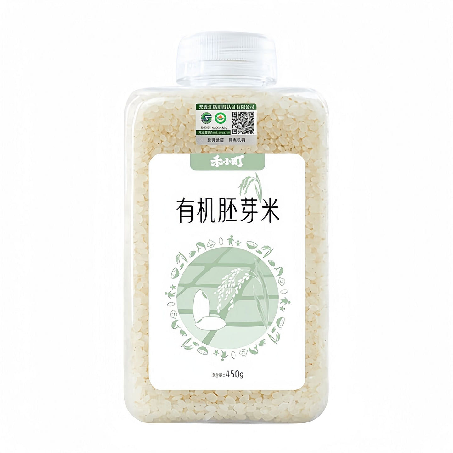 He Xiaomachi Organic Germ Rice – 1 Bottle 450 g