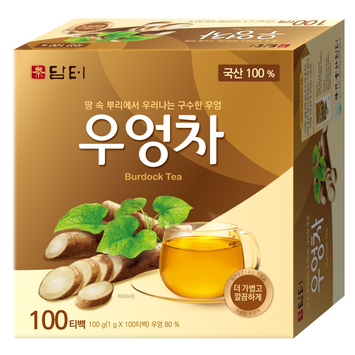 Damtuh 牛蒡根茶包 100 包 1 克