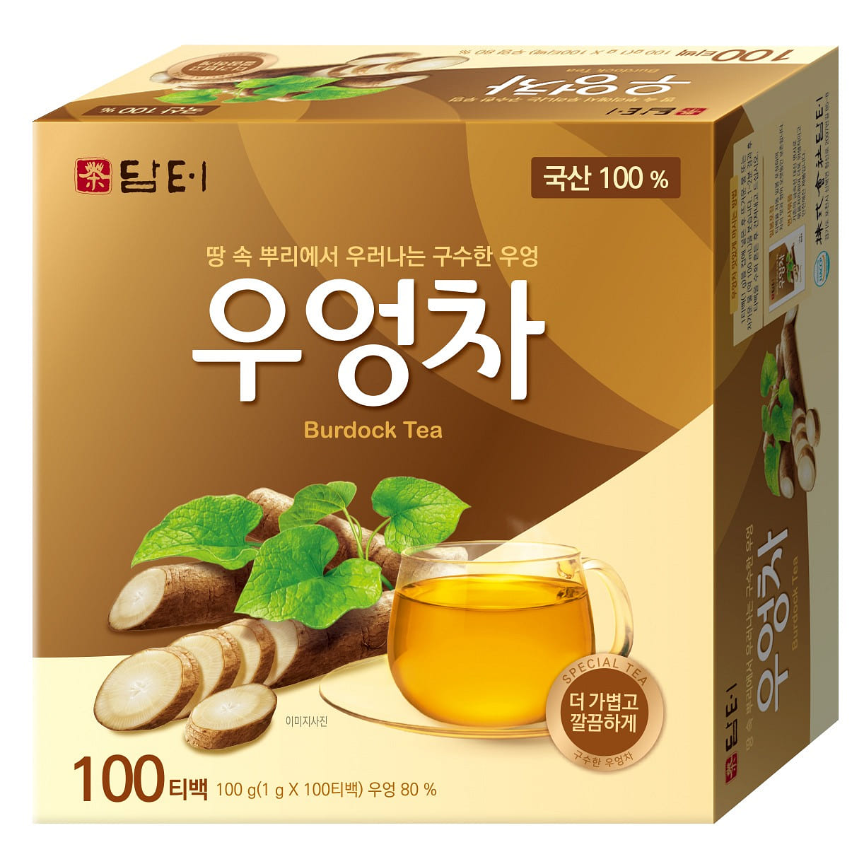 Damtuh Burdock Root Tea Bag 100 pcs 40 g