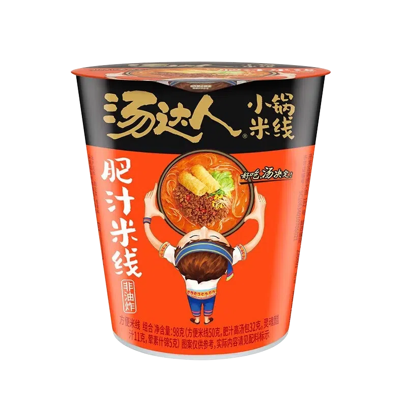 Tangdaren Fat Juice Rice Noodles 98g* barrel 98 g