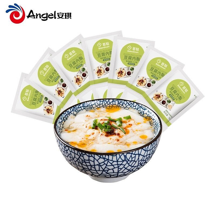 【安琪】葡萄糖酸内脂豆腐 豆花豆腐脑 3g*5袋 15 克