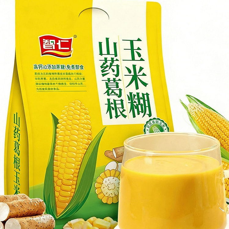 Yam, Kudzu Root, and Corn Porridge