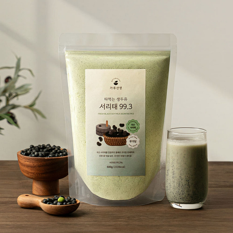 Drinkable Raw Soy Milk Seoritae 99.3 500 g