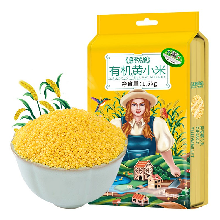 Gaia Farms Millet Organic Yellow Millet