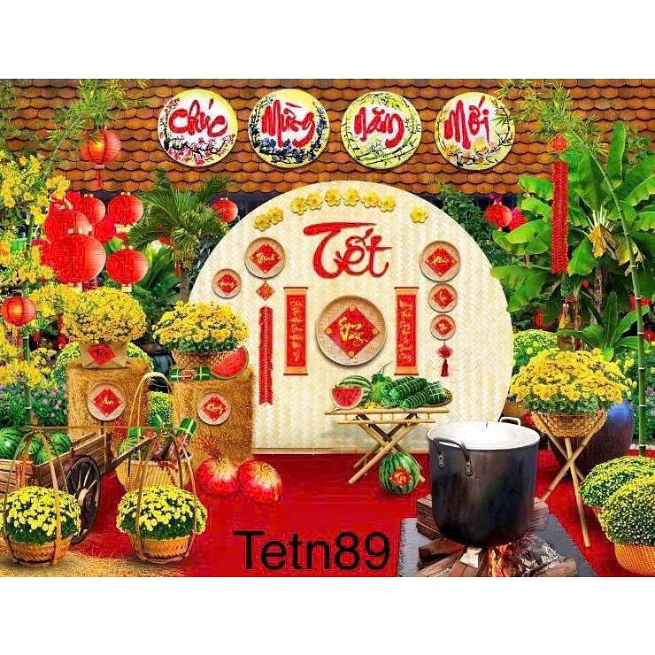 Backdrop Tetn89 Large 3m x 2.3m (10ft x 7.5ft) 1 each