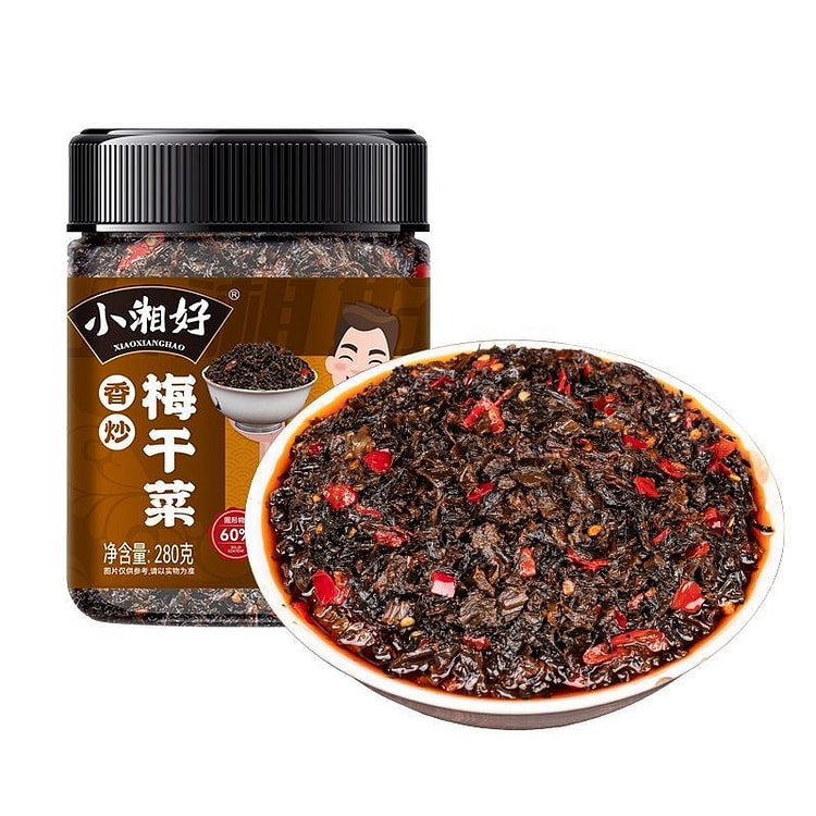 香炒梅干菜 开胃下饭菜 湖南特产 农家瓶装即食1瓶 280 克