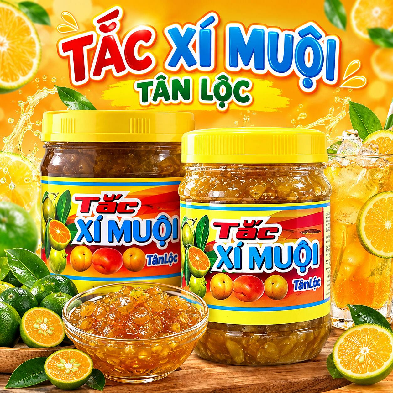 Thanh Binh Preserved Calamondin 900 g