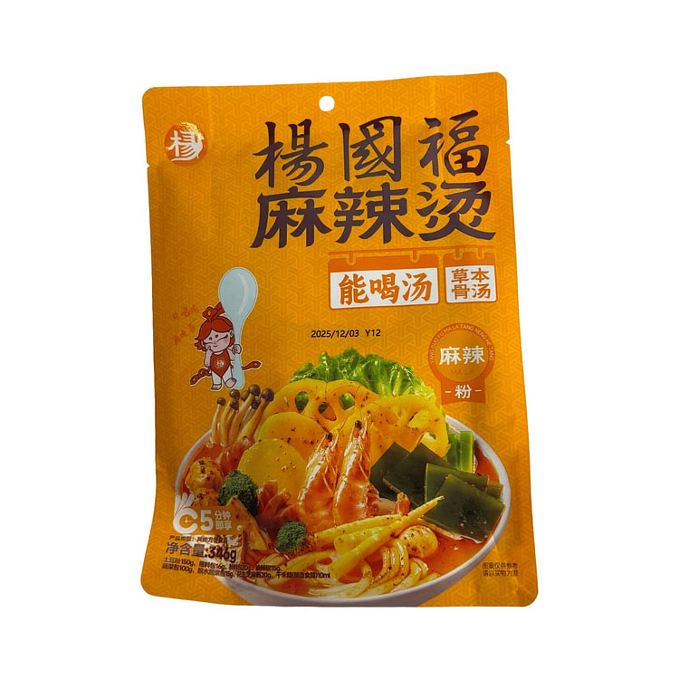 杨国福 麻辣烫（麻辣粉）346g 1 包