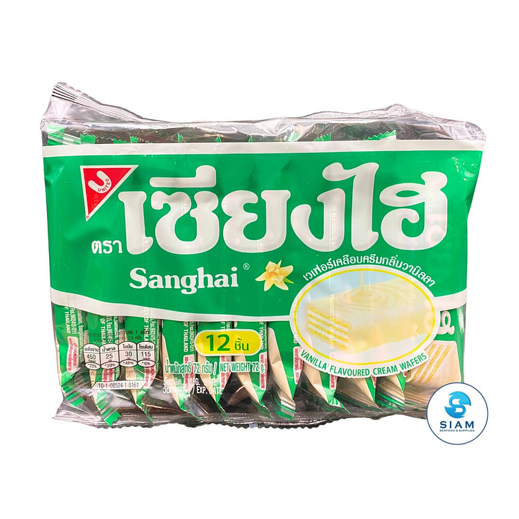 桑海香草味奶油威化饼