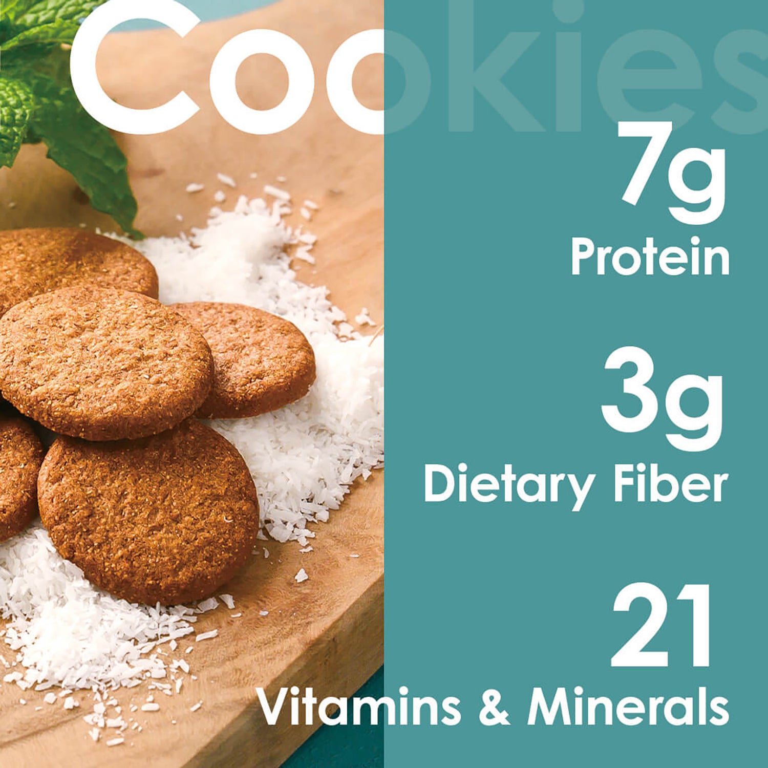 BASE Cookies Coconut, Count 8 - Weee!