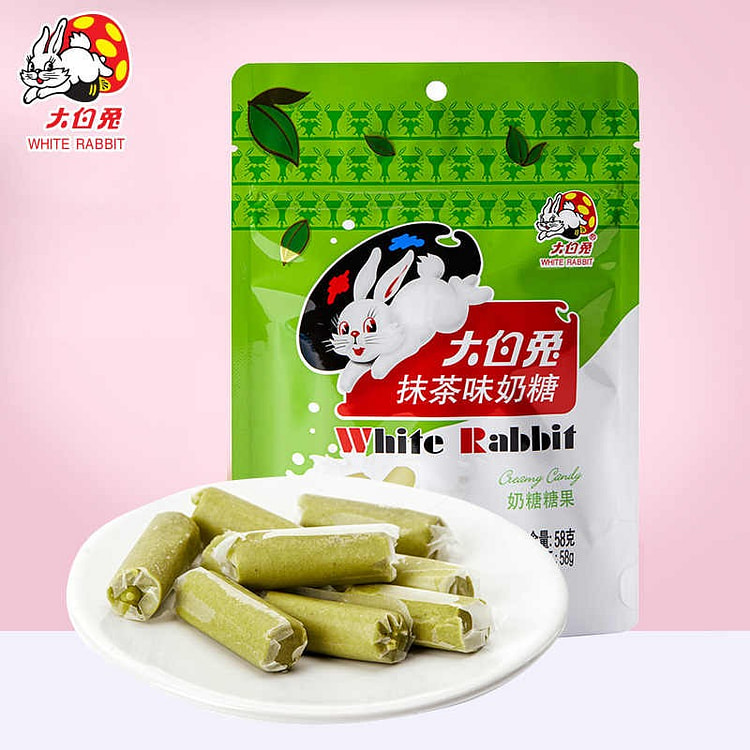 大白兔 抹茶味奶糖