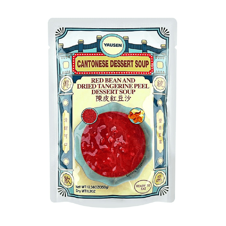 YAUSEN 陈皮红豆沙350g【加热即食甜品】