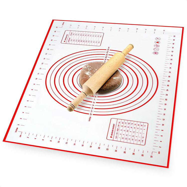 16x24 Inch Pastry Mats for Rolling Dough Silicone 1 each