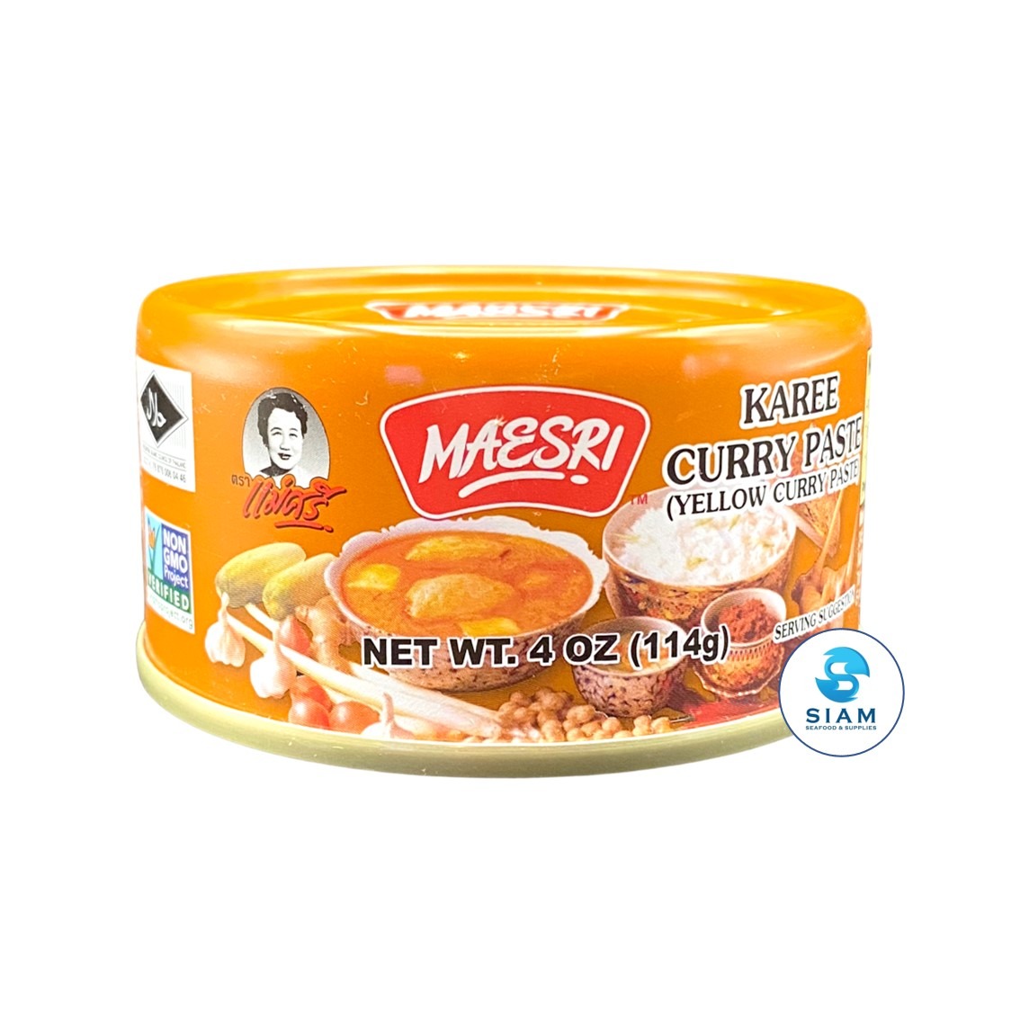 MaeSri Karee Curry Paste, Vegan 4 oz