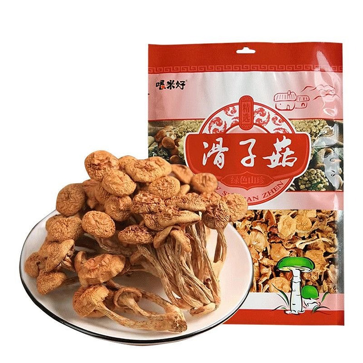 喂米好 东北特产滑子菇滑子蘑菇干货新货1袋