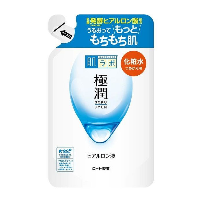 ROHTO乐敦 肌研极润玻尿酸美容液 滋润型替换装 (日本本地版) 170ml