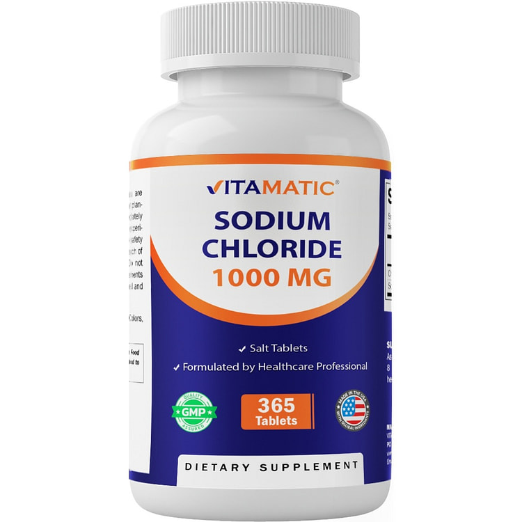 Sodium Chloride 1000mg 365 Tablets