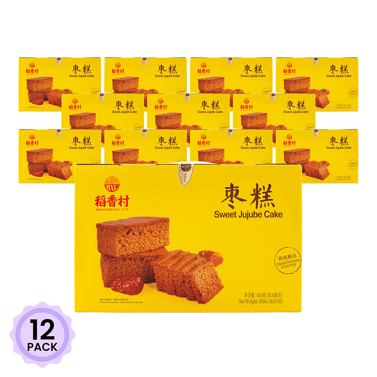 Bánh Táo Đỏ Mật Ong Daoxiangcun 850 g*12 pack