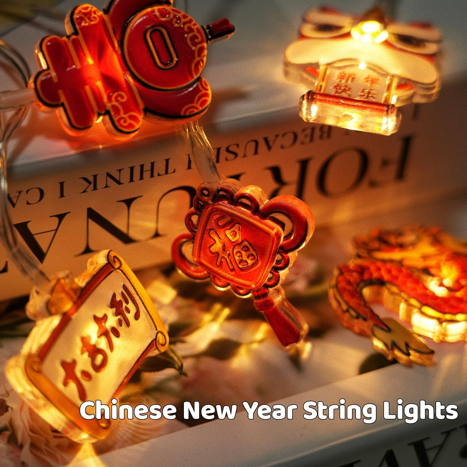 Get 2026 New Year Decorations String Lights 10Ft 1 each Delivered