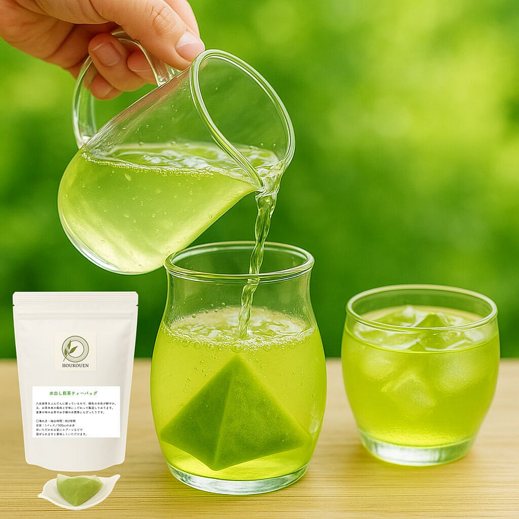 [Hokoen] Cold Brew Sencha Tea Bags - 30 Count