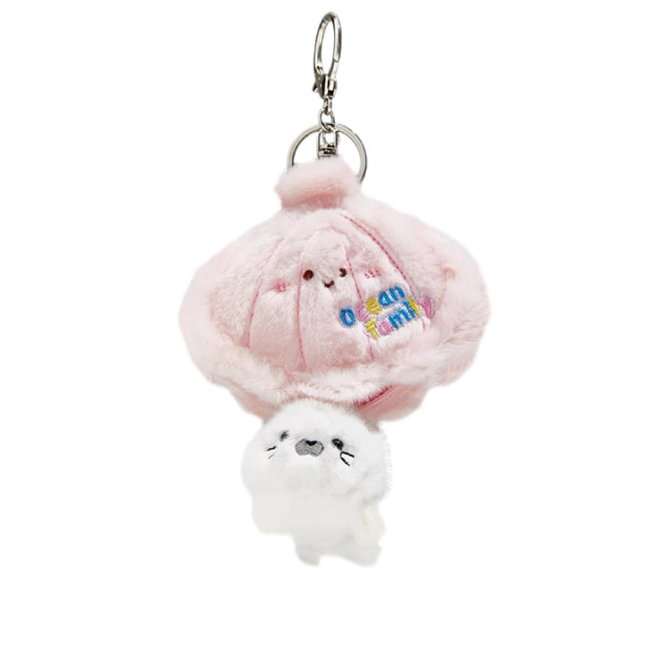 The Green Party Shell House Keychain Pendant- Seal