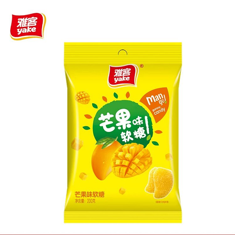 雅客芒果软糖200g 200 克