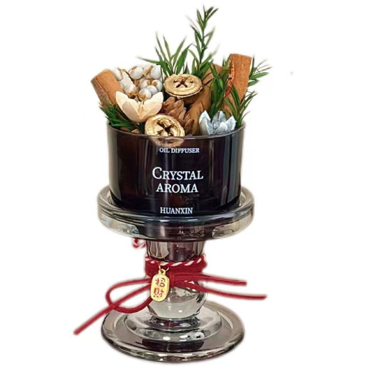 肉桂生财DIY无火香薰礼盒 森系 卧室-黑色 1 个