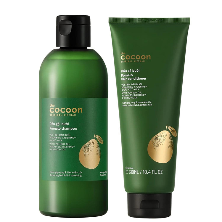 Cocoon Pomelo Shampoo & Conditioner Set 310ml each 2 count