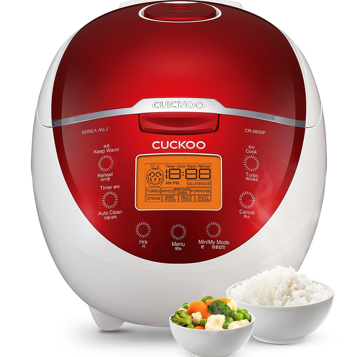 Cuckoo Rice Cooker & Nonstick Pot CR-0655F 1 box