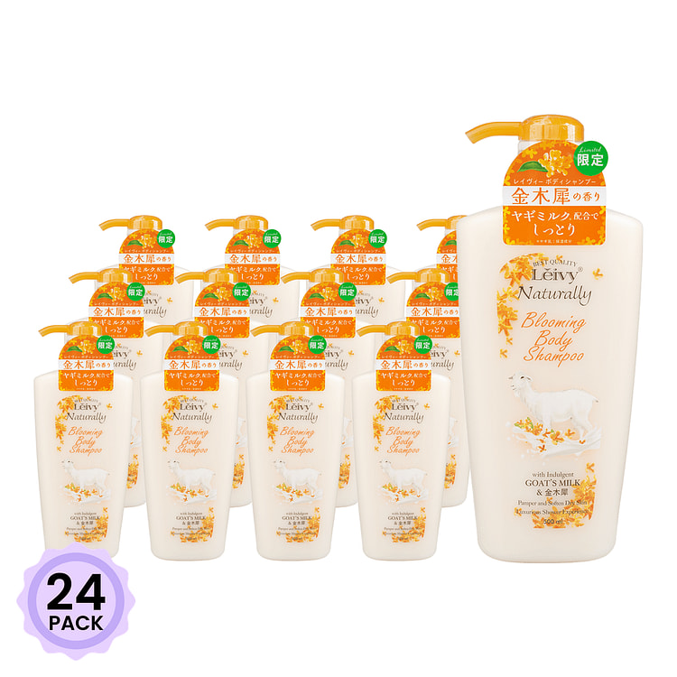 Leivy Body Soap Osmanthus 500 ml*24 pack