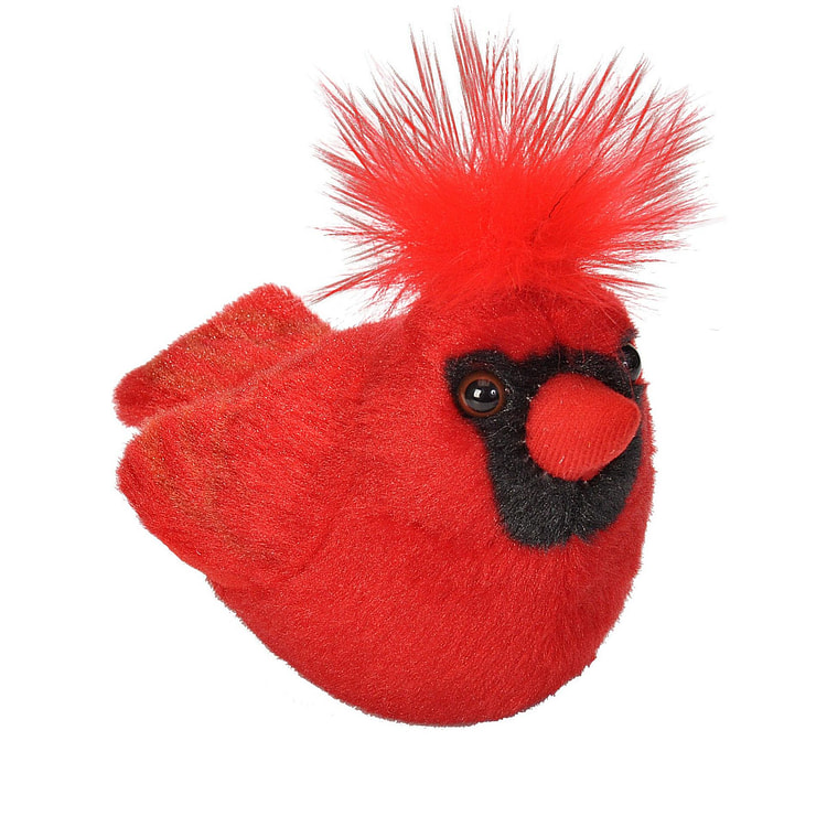 Audubon II Northern Cardinal Stuffed Animal - 5"