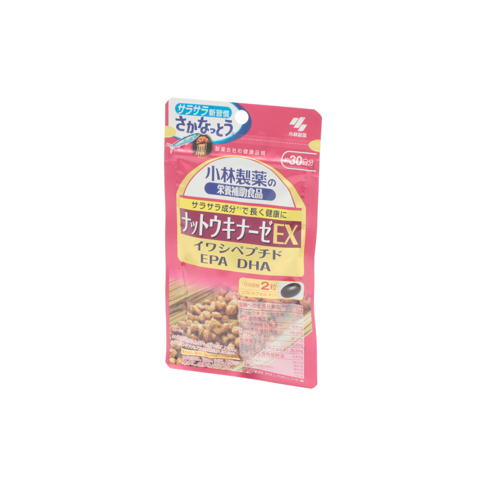小林製薬 ナットウキナーゼEX 60粒 - Weee!