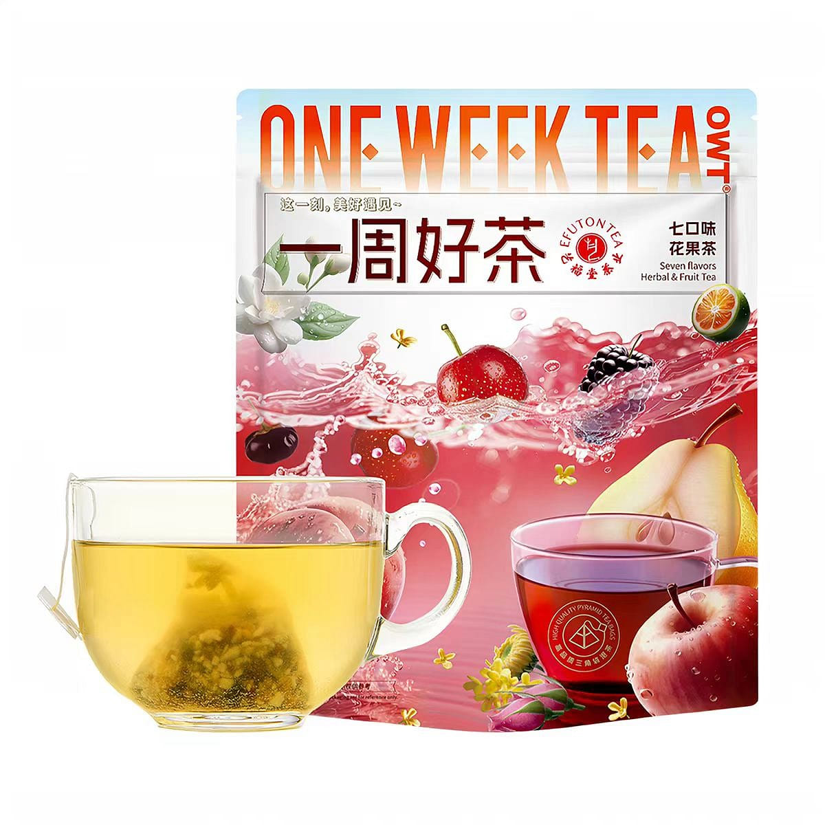 One week of good tea 7 packages * 1 bag 1 each