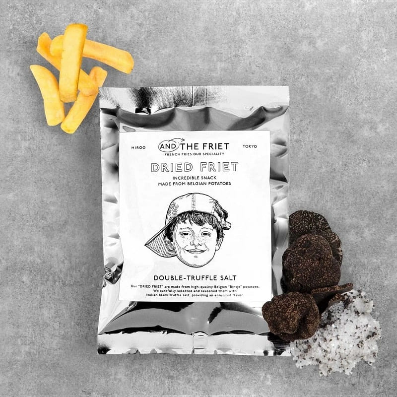 AND FRIET Khoai tây chiên muối nấm truffle đôi 1 gói 1 phần