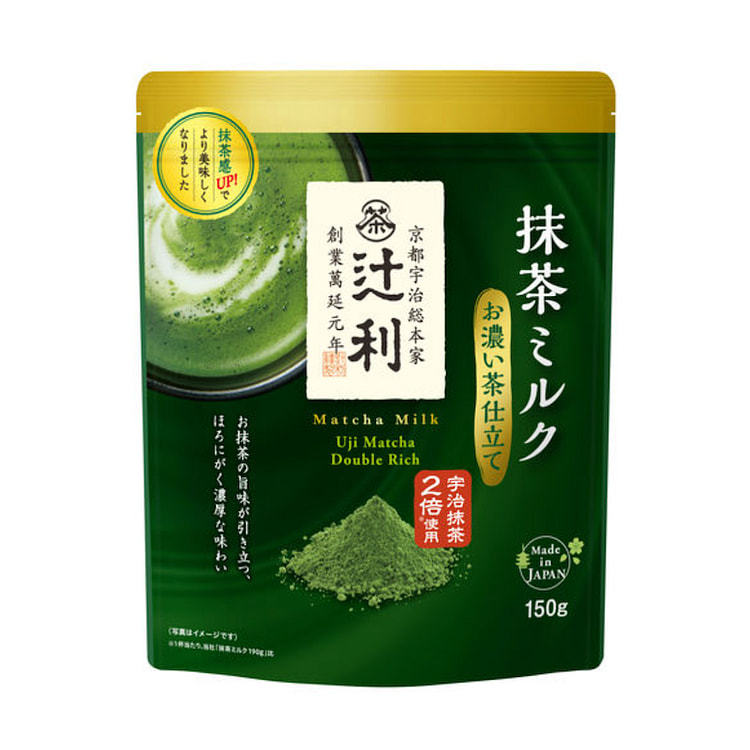 【日本直邮】TSUJIRI辻利 2倍特浓京都宇治抹茶粉150g最新款
