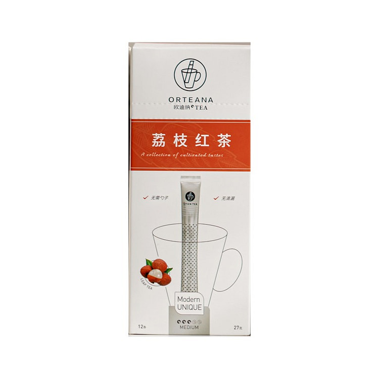 药都八方 欧迪纳 棒棒茶 水果茶 荔枝红茶 10包