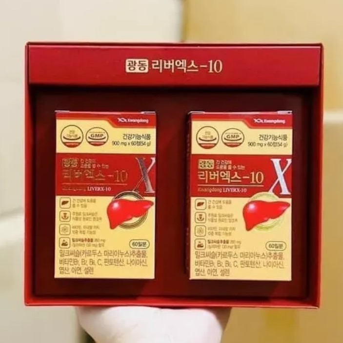 Korea Liver supplement X-10 900mg 60ct - Weee!