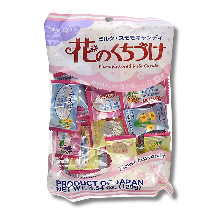 Kasugai 花之吻牛奶梅子硬糖