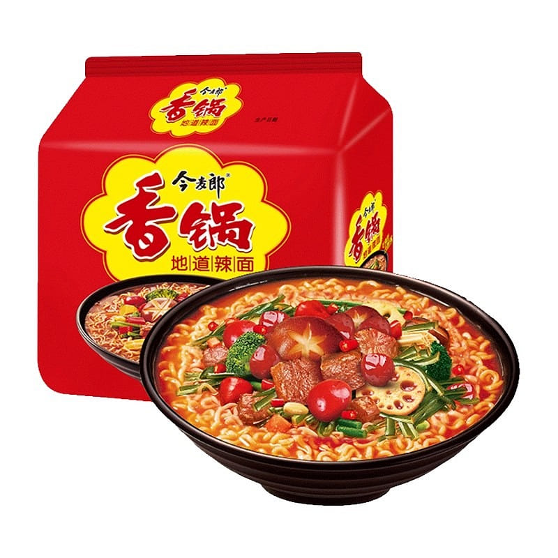 Jinmailang Spicy Hot Pot Noodles 120g*5 600 g