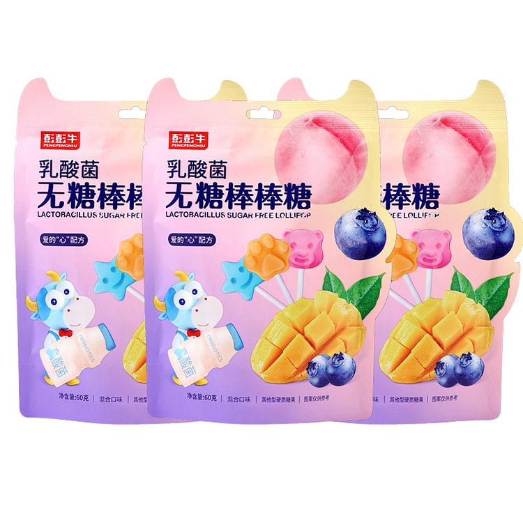 章吴记乳酸菌棒棒糖60g*3袋 180 克