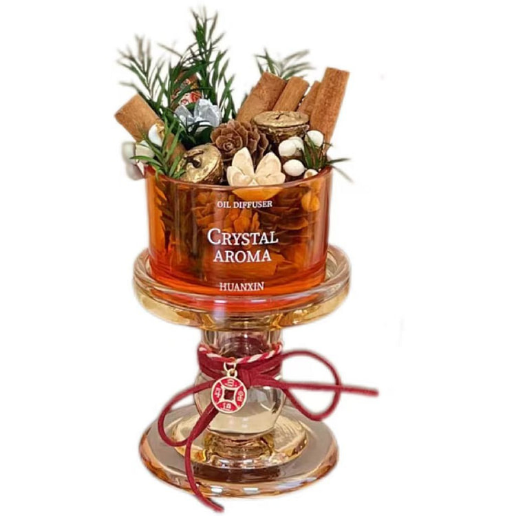 肉桂生财DIY无火香薰礼盒 森系 卧室-橙色 1 个