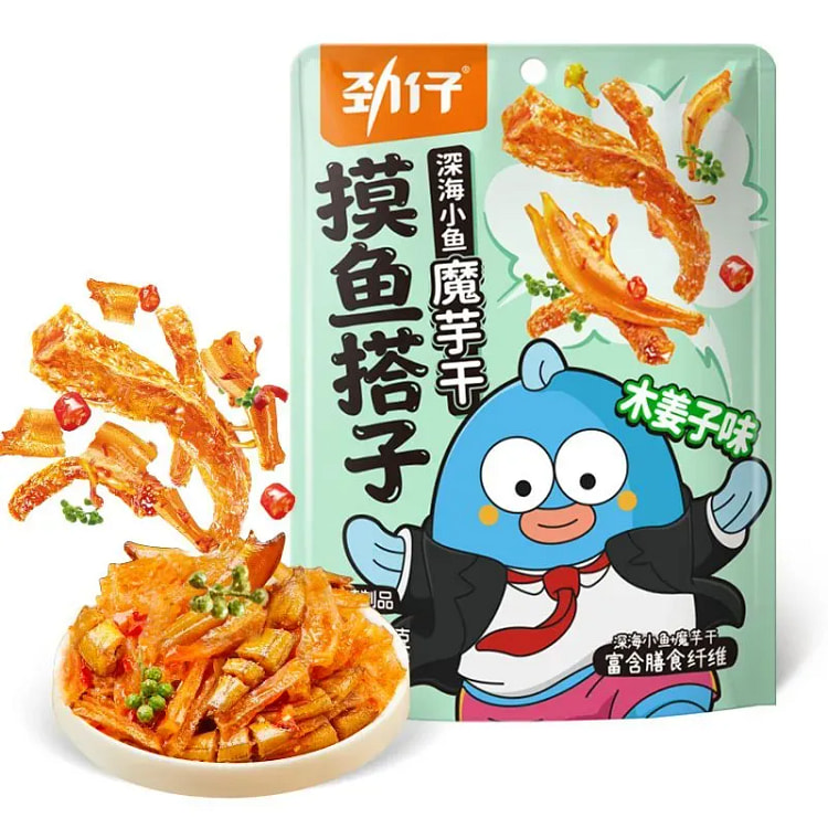 Small Fish Konjac with Litsea Cubeba Flavor 165 g
