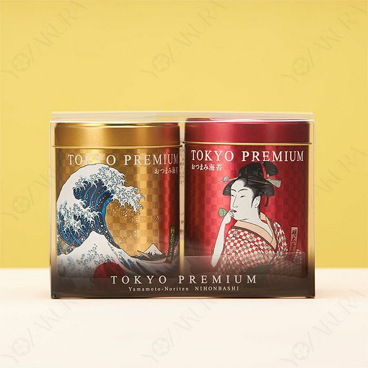 山本海苔店 东京精选 佐酒海苔 20克 × 2罐装