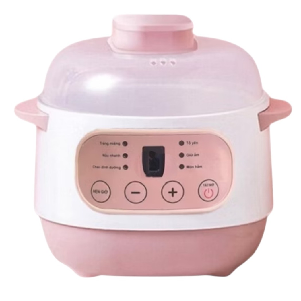 BIRD NEST Steaming Pot, Multi-Function PINK 34 ออนซ์ของเหลว