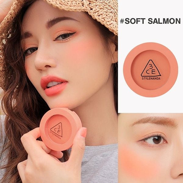 3CE Face Blush 5.5g #SOFT SALMON