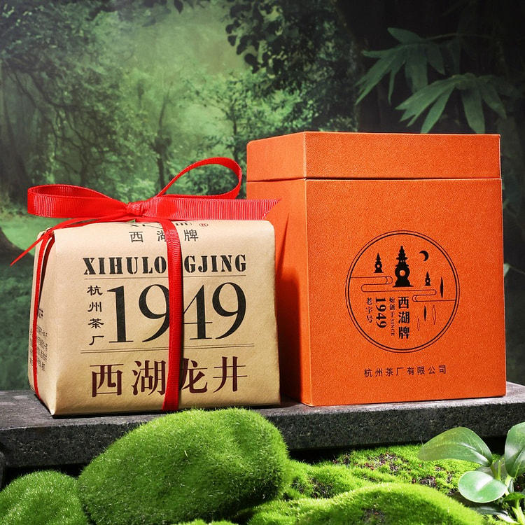 西湖牌 西湖龙井 明前特级老茶树 1949 200 克