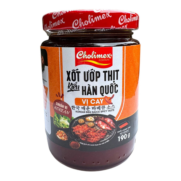 Cholimex Korean BBQ Sauce (Spicy) Xot Uop Thit 190 g