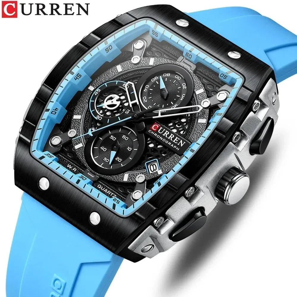 Mens Quartz Watch Waterproof Luminous Chronograph 1 box