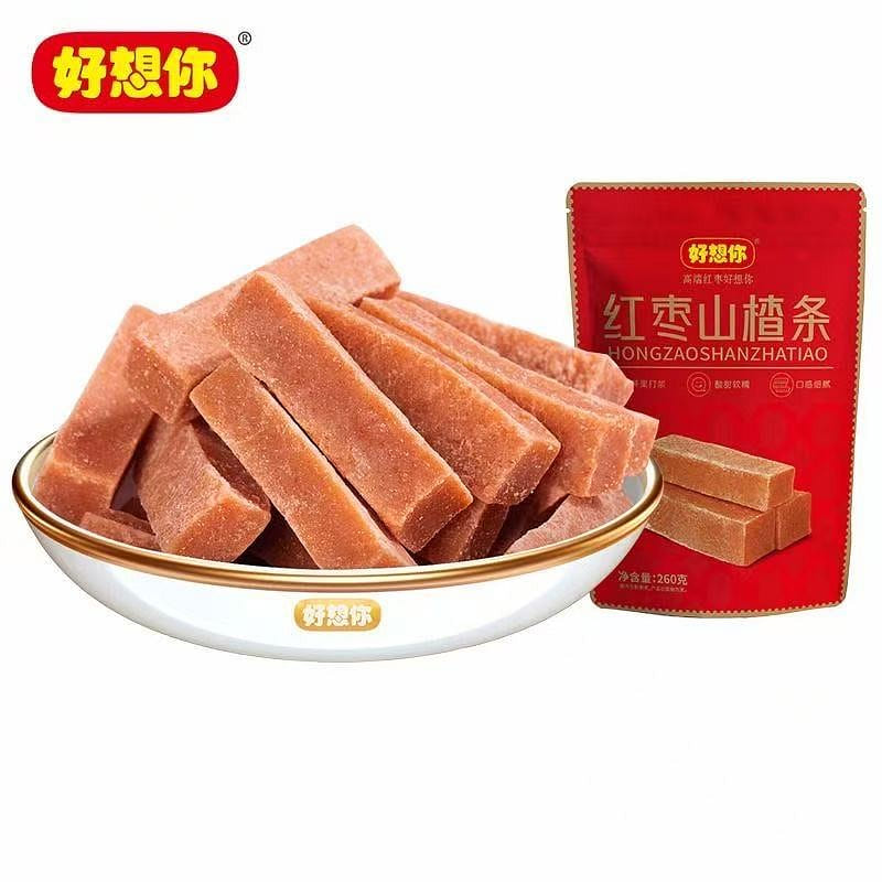 Miss You Jujube and Hawthorn Sticks 260g*1 Bag 260 g